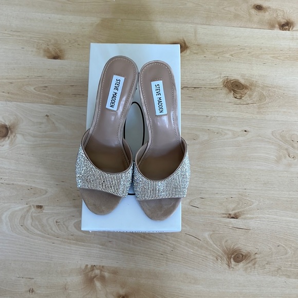 Steve Madden Rhinestone shoes size 8 - Picture 1 of 5